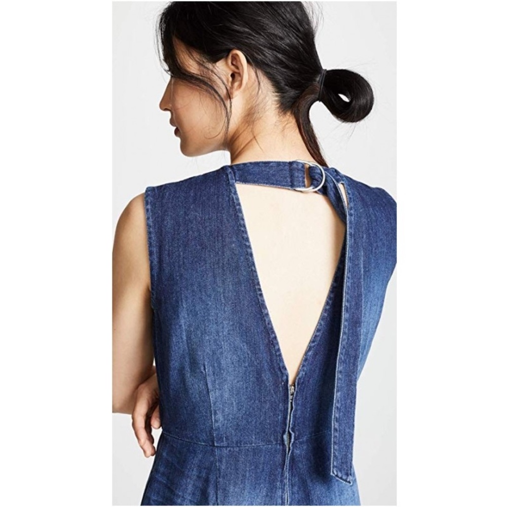 PRPS wide denim jumpsuit NWT size S - Picture 2 of 8